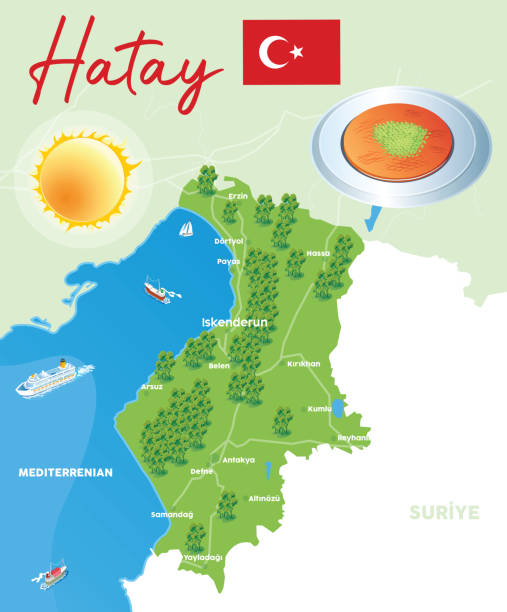 Hatay Travel Map Hatay Travel Map
https://maps.lib.utexas.edu/maps/middle_east_and_asia/turkey_republic_2002.html antakya stock illustrations