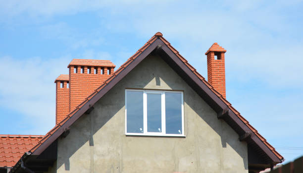 istock House attic facade renovation with plastering wall 1934348211