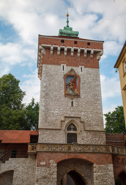 istock Statue of Florian at Saint Florian Gate in Krakow, Poland 1934393967