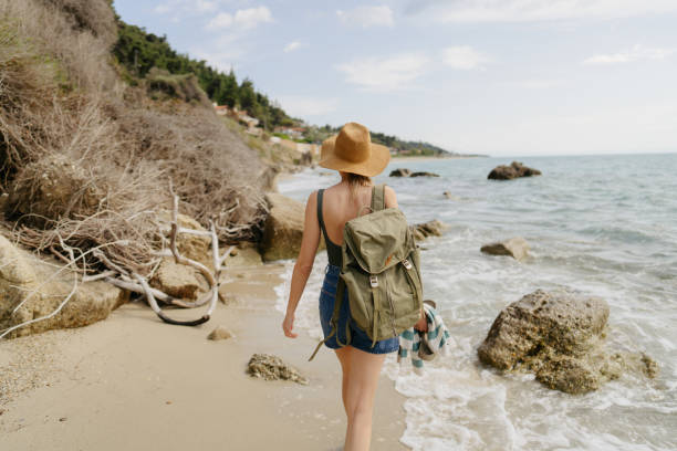 istock Looking for a perfect spot at the beach 1934433103