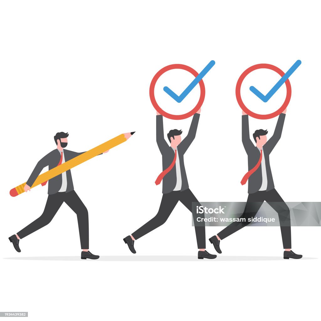 Tick Commplete Task Checklist Or Check Mark For Task Completion Survey Or Questionnaire ...