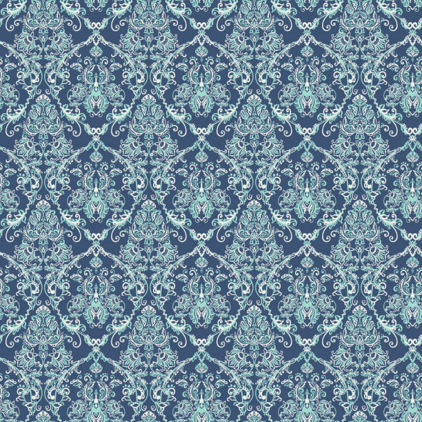 istock Vector Baroque floral pattern. classic floral ornament. vintage seamless texture for wallpapers, textile, fabric 1934451094