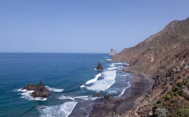 istock Beach Playa de Benijo on Tenerife 1934577972