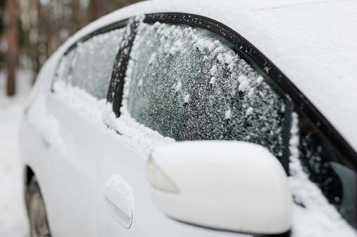 Car in the snow