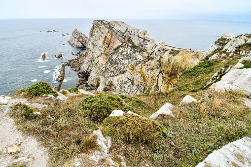 rocks in the sea, photo as a background, digital image