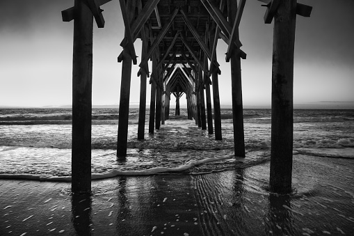 BNW photo of under the pier
