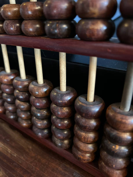 istock Japanese analog calculator,Abacus 1934635373
