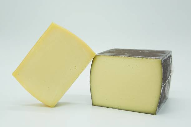 istock Hard cheese. The product is ready to use. White background. 1934663513