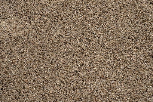 Group of sand for mixing cement