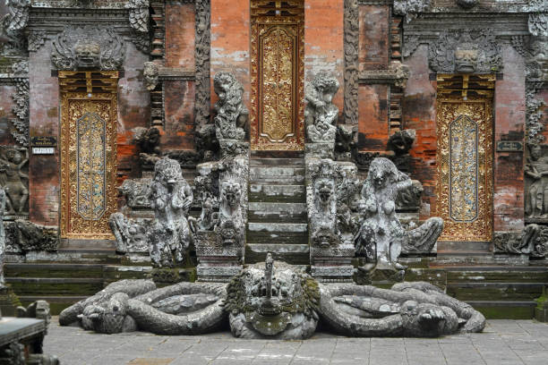 Monkey Forest Park in Ubud - Bali island