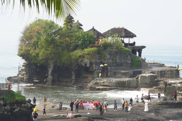 Tanah Lot Temple in the ouest coast of Bali
