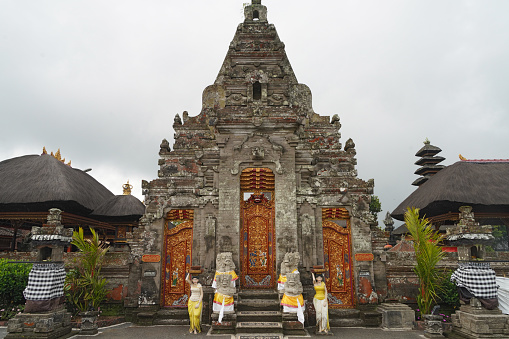 Pura Lingga Petak temple near Bratan lake in Bali