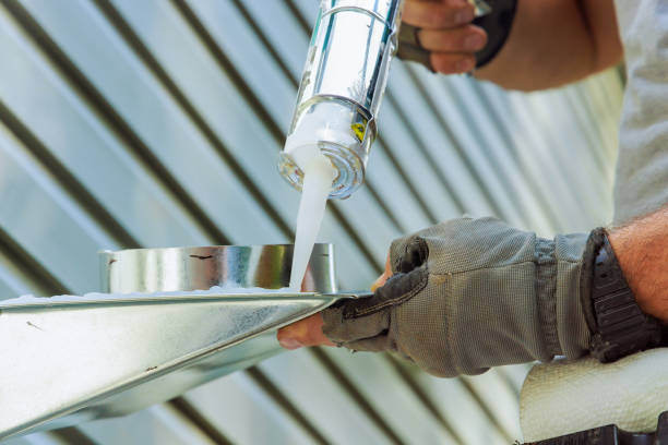 istock Preparation for installation is external extractor wall ventilation system vent in a new house 1934742339