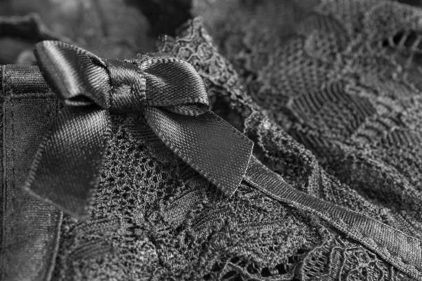 istock Black lingerie details 1934745600