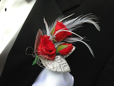 Boutonnière for a prom.