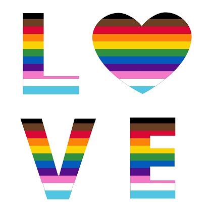 Inclusion, diversity, rainbow, love, valentines day, inclusion and diversity, love is love