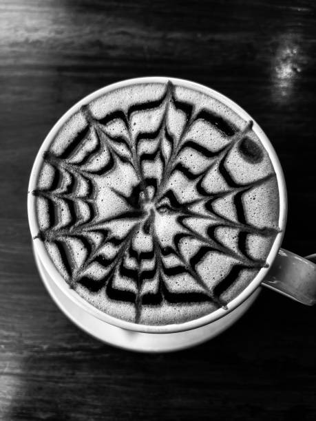 A cup of hot beverage