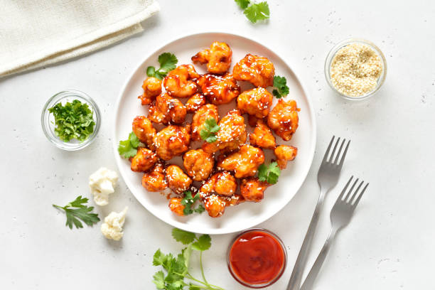 istock Sweet chili cauliflower wings 1934828767