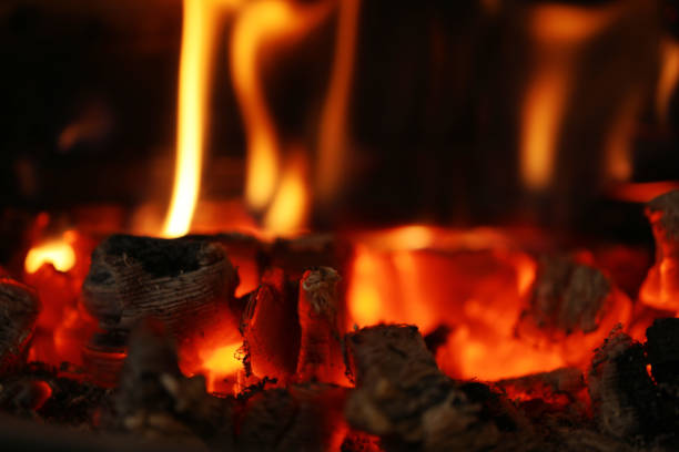istock Fire Embers Wood fire Stove Campfire 1934895912