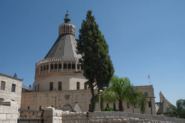 Built in 1950 in the place where the Annunciation to the Virgin Mary took place in Nazareth