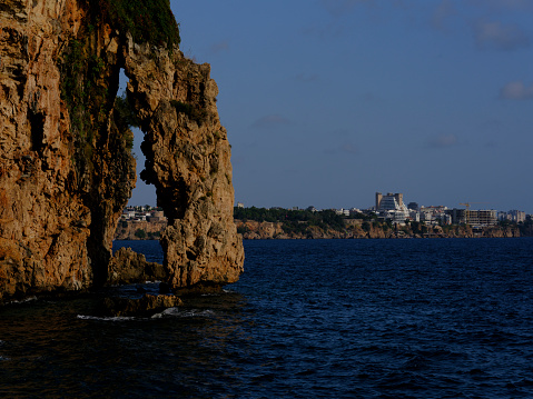 rock and sea view