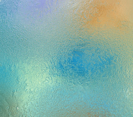 frozen glass, blue texture background