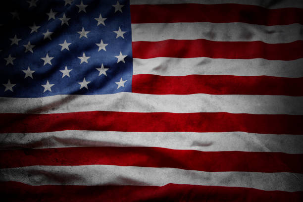 istock Grunge American flag 1935026284