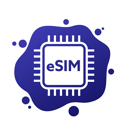 eSIM card icon for web