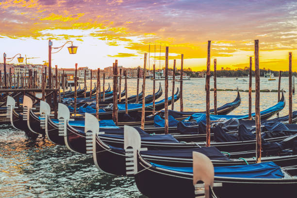 Venice, Italy Venice, Italy venice italy grand canal honeymoon gondola stock pictures, royalty-free photos & images
