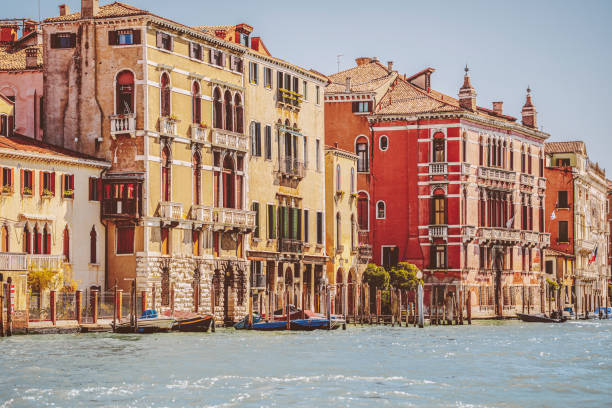 Venice, Italy Venice, Italy venice italy grand canal honeymoon gondola stock pictures, royalty-free photos & images