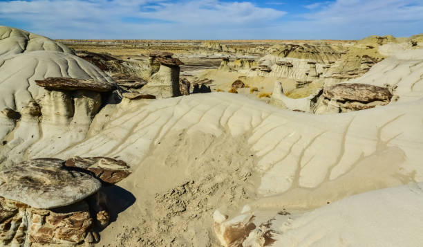 istock Weird sandstone formations created by erosion at Ah-Shi-Sle-Pah Wilderness Study Area in San Juan County near the city of Farmington, New Mexico. 1935157658