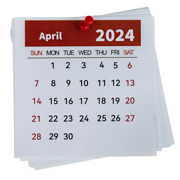 istock 2024 April calendar on white background 1935199502