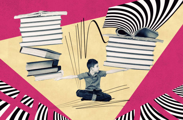 A collection of open and closed books scattered across the surface. For backgrounds related to literature, knowledge, learning, storytelling, creativity, or the passage of time.