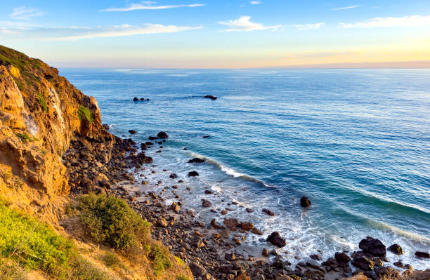 istock Malibu, California beach in January 1935275840