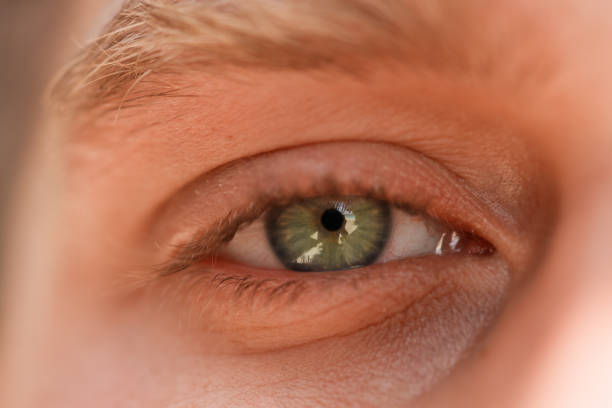istock Close up of a mans eye 1935367759
