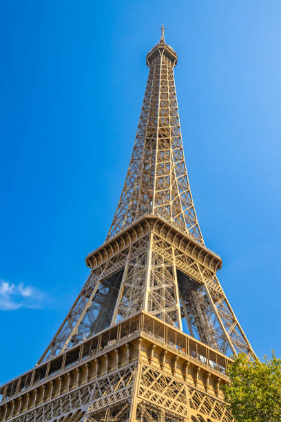 istock Eiffel Tower on a summer day with a clear blue sky in Paris 1935418263
