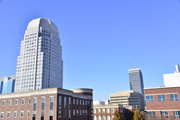 istock Winston-Salem Skyline On Clear Afternoon 1935432310