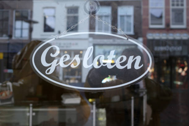 istock This shop is closed in Holland 1935464556