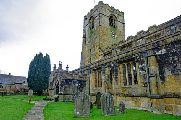 istock St Michael the Archangel Churchyard, Kirkby, Malhamdale. 1935536748
