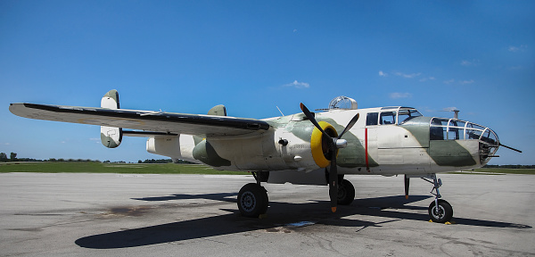 vintage German airplane.