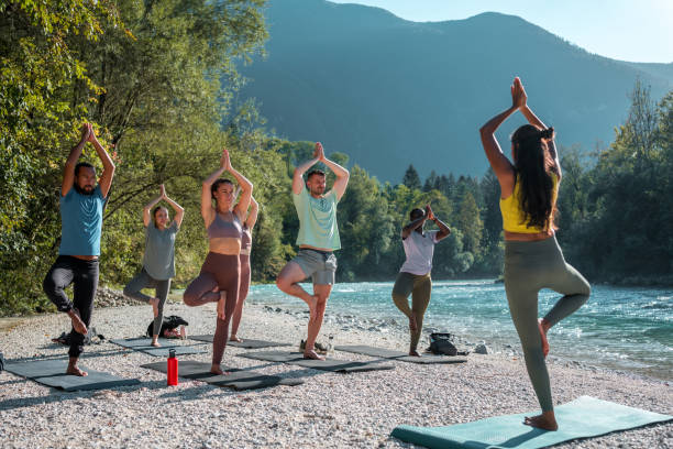 istock Outdoor Yoga Diversity 1935986016