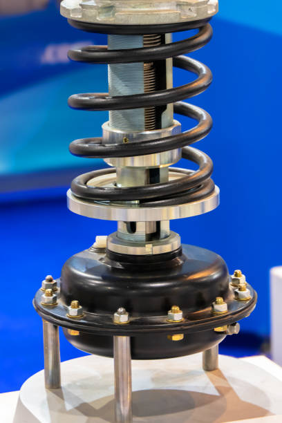 istock Industrial valves. Pneumatic actuators Industrial installations 1935987649