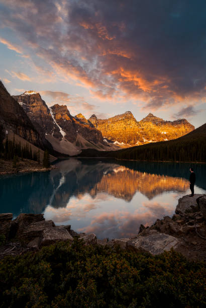 istock Admiring Perfection at Moraine Lake 1936041476