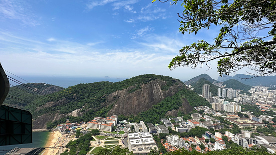 Beatiful Beach Landscape in Rio de Janeiro, Brazil