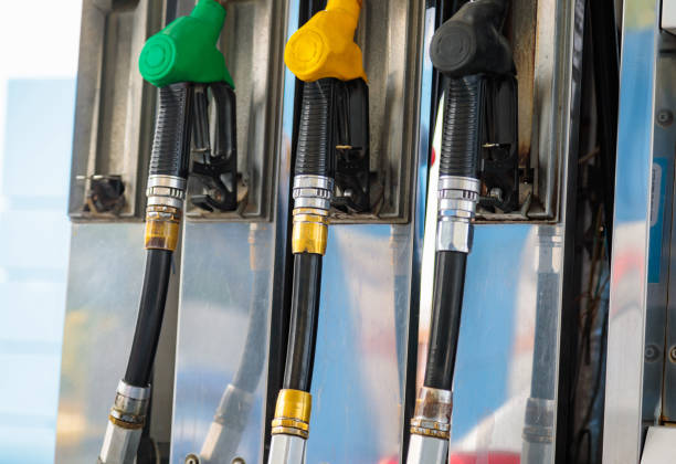 istock Gas Station with Filling Hose 1936140347