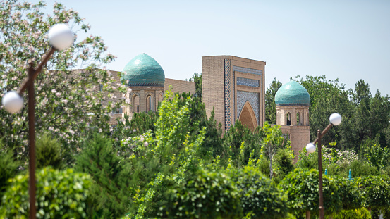 two dome historical sites in uzbekistan