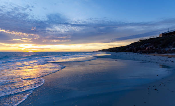 istock Spectacular sunset beach Perth Western Australia 1936183488