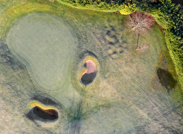 istock Banchory golf course aerial view in Scotland 1936229358