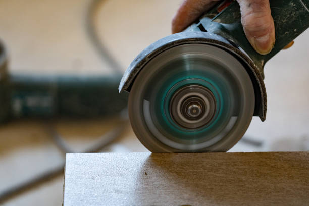 istock Elecrtic grinder, electric grinding, tile cutting 1936241050