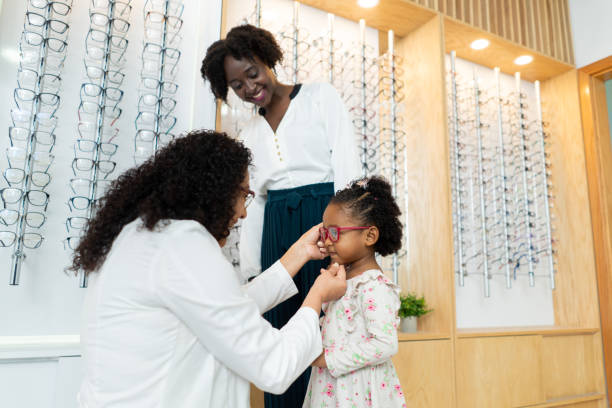 istock Doctor's expertise enhances young patient's eyewear comfort 1936275921
